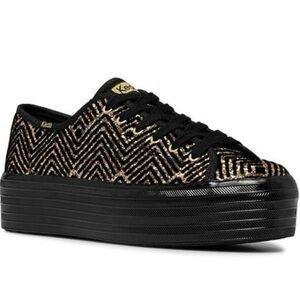 Keds Triple Up Dazzle Platform Sneaker - Women's Sz 9‎ B13